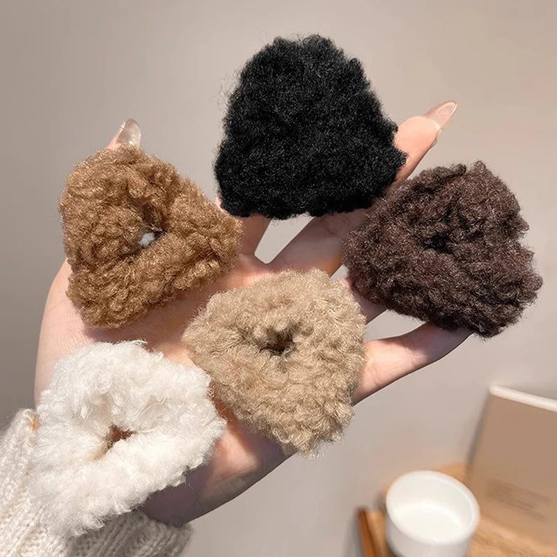 2pcs Cute Cat Ear Plush Hair Clip Small Fluffy Hair Claw Lovely Women Hairpin Fashion Headwear For Girls Hair Accessories