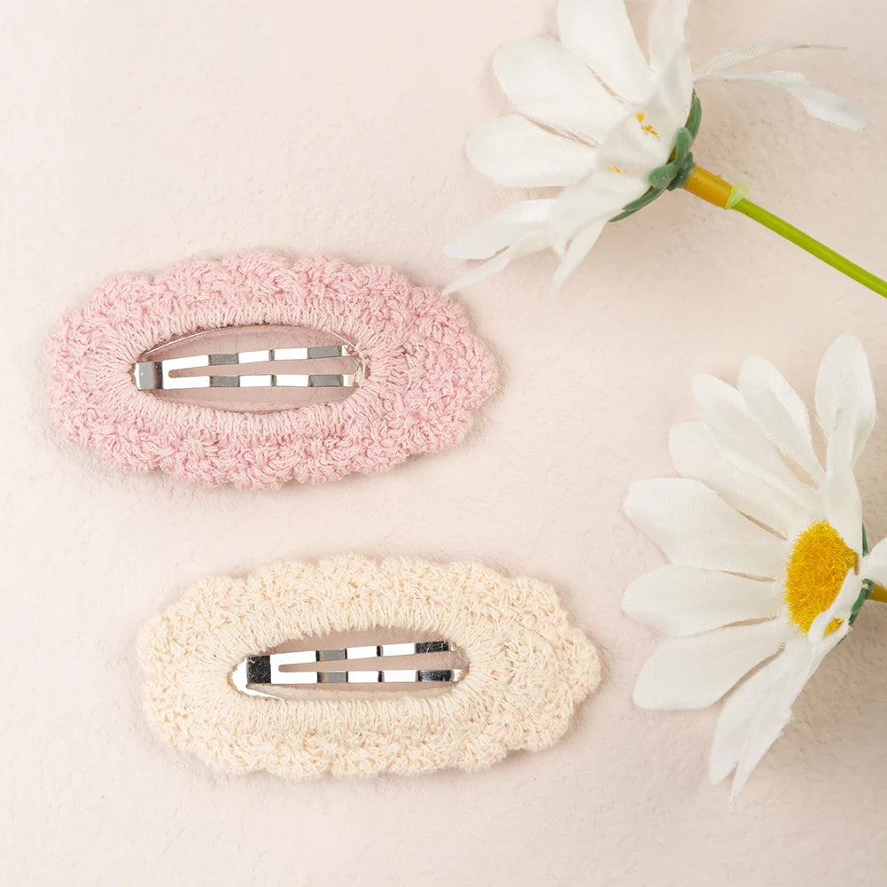 60pc/lot New Hair Clips for Children Women Kid Girls Crochet Bobby Snap Hairpins BB Barrettes Baby Girl Styling Accessories Bulk